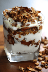 cinnamon apple parfait