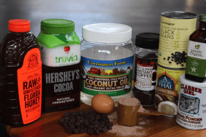 double chocolate brownies ingredients