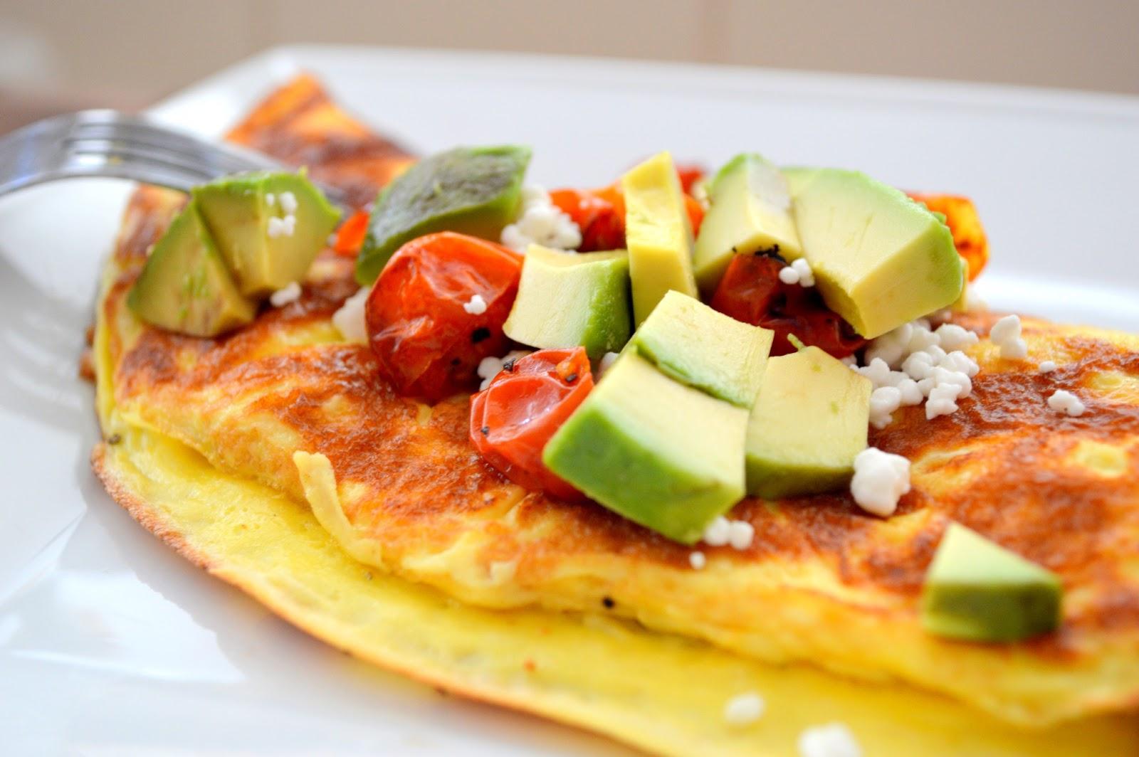 Jalapeno and Goat Cheese Omelet
