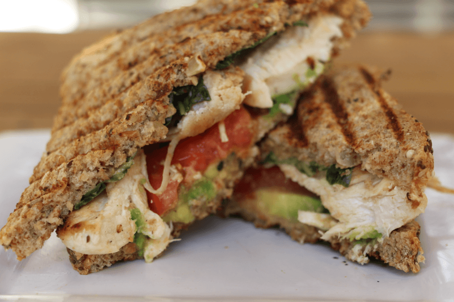 chicken basil sandwich