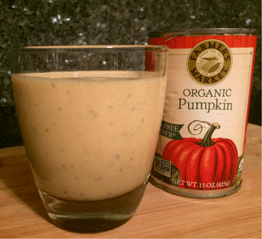 pumpkin pie shake