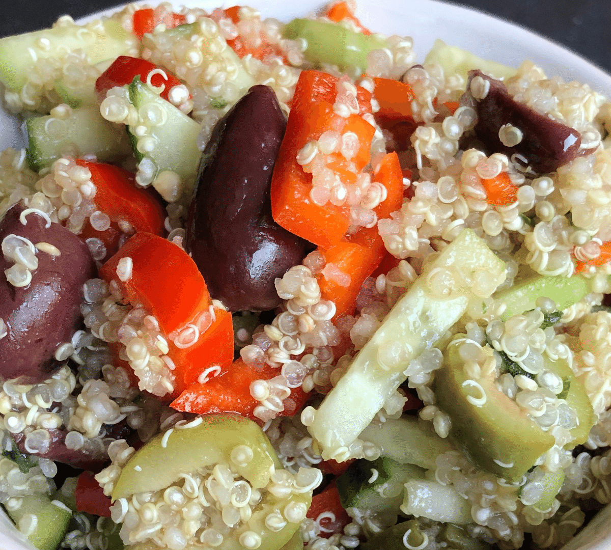 Olive and Quinoa Salad