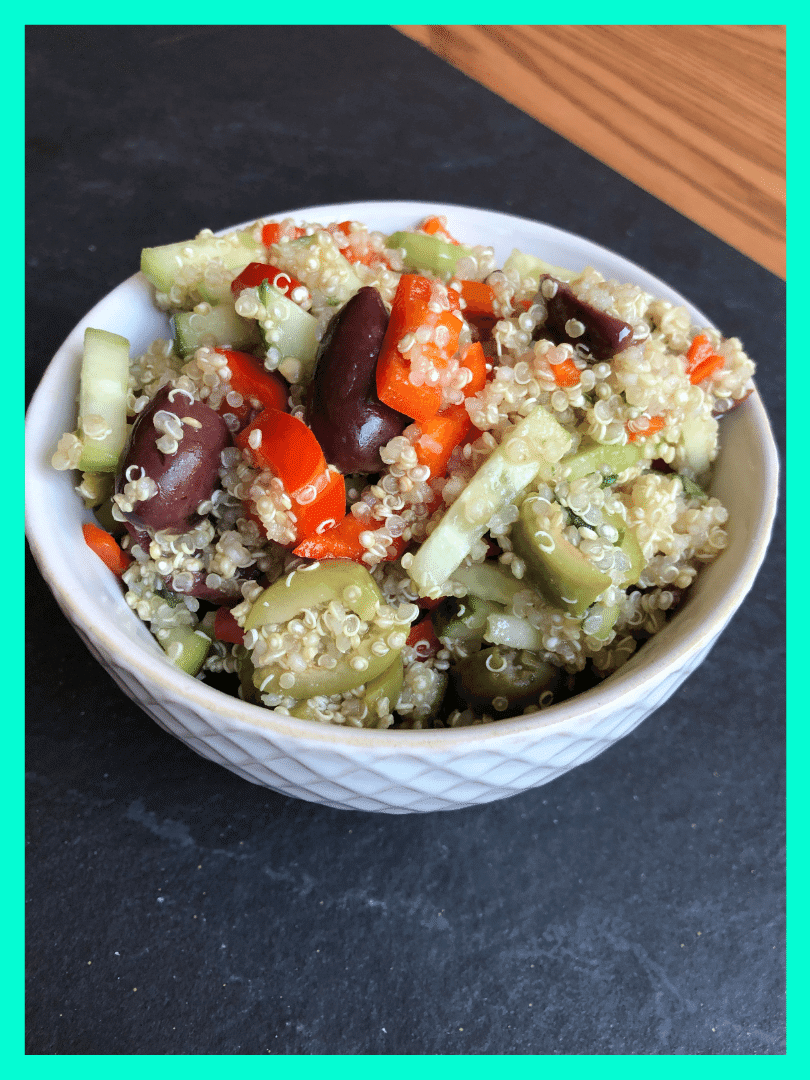 olive and quinoa salad