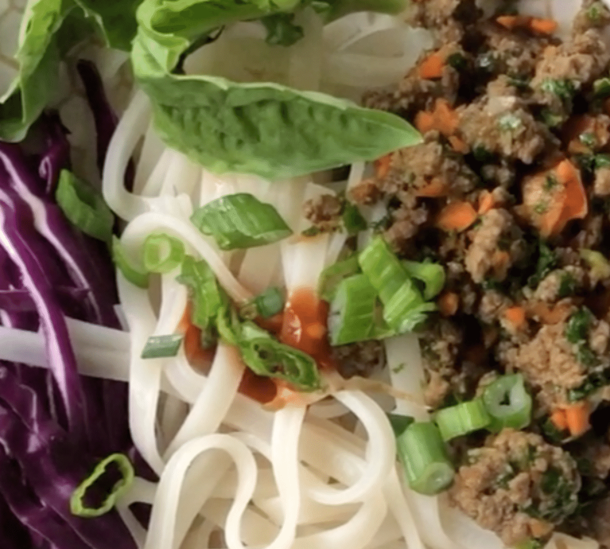 High Protein Noodle Bowl