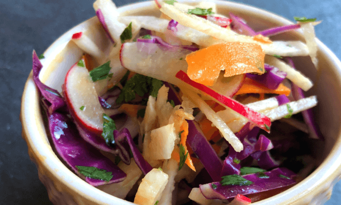 jicama summer slaw