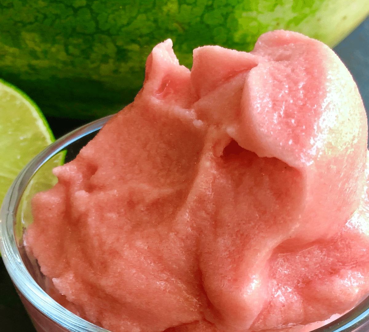 Watermelon Lime Sorbet