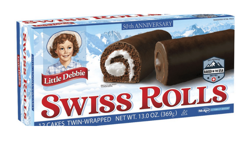 little debbie swiss rolls