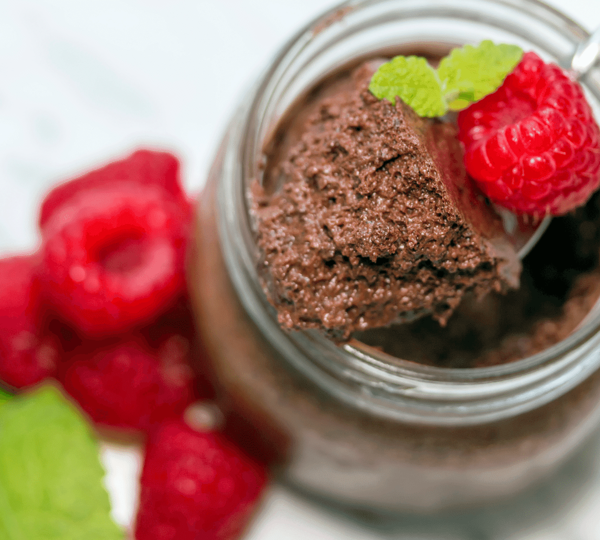 Chocolate Chia Protein Pudding